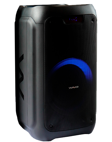 caixa de som torre wavebox thunder